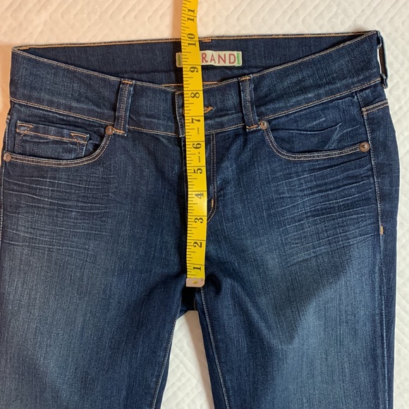 J BRAND Heartbreaker Mid Rise Mini Flare Leg Jeans, Dark Wash, Size 27 - Picture 12 of 16